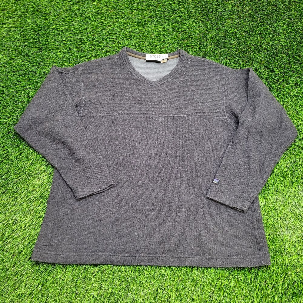 Patagonia Charcoal Crew Neck Sweater